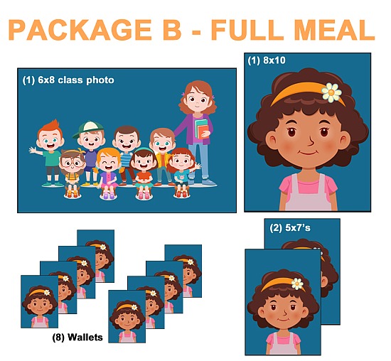 Package B - FULL MEAL