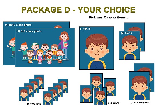 Package D - YOUR CHOICE