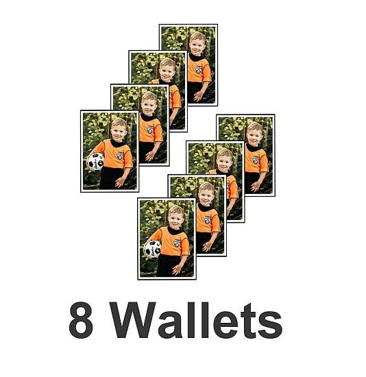Individual Portrait - (8) wallets