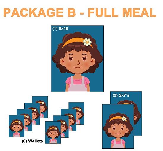 Package B - FULL MEAL