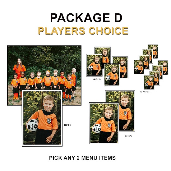 Package D - PLAYERS CHOICE